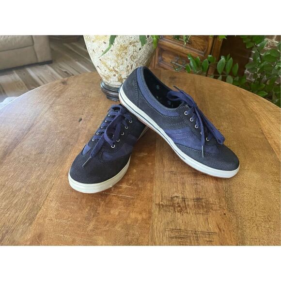 Ked's Canvas Suede Blue Sneaker Women's Size 9 - Picture 1 of 8
